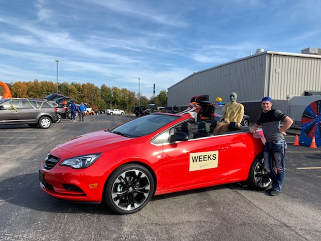 Convertible set up for the trunk or treat